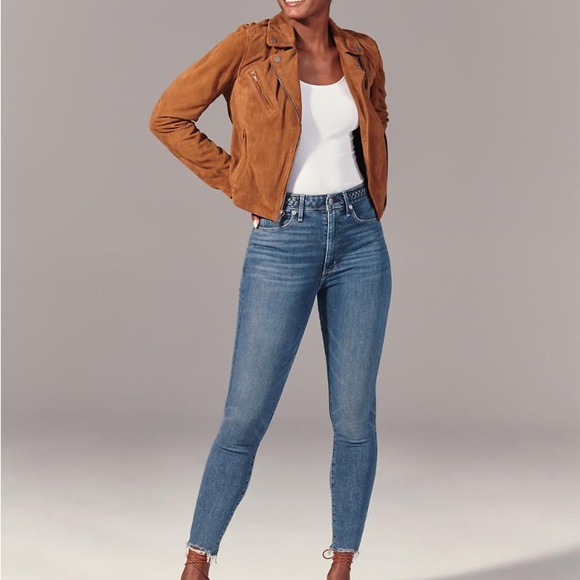Abercrombie & Fitch Denim - A&F Curve Love Ankle Jean High Rise